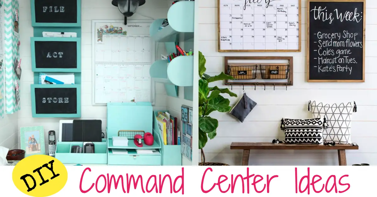 diy family command center ideas