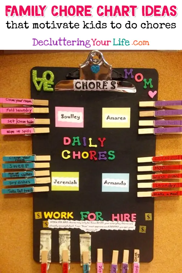 Family Chore Chart Ideas - Mom goals - get
organized with these easy diy chore charts and cleaning schedules - super smart organization ideas for the home - this family is getting organized