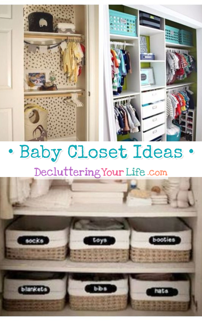 Baby Closet Organization Ideas! EASY DIY organizing ideas for the nursery closet