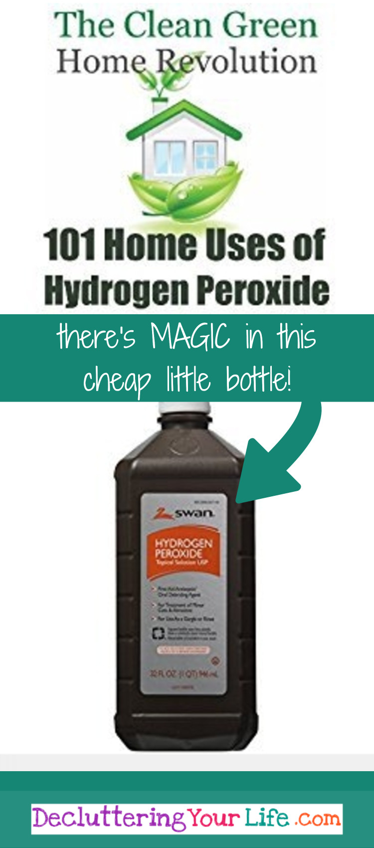 Hydrogen Peroxide Uses - How to use Hydrogen peroxide as a cleaner, sanitizer, disinfectant, and germ KILLER!