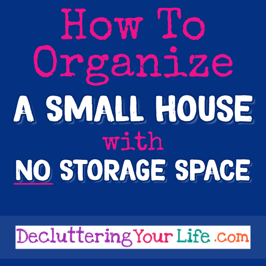 organization ideas for small spaces - easy DIY storage solutions for small houses and small apartments - small space storage hacks on a budget 