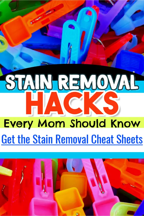 Laundry Stain Removal Guide and Cheat Sheets - How To Get Stains Out Of Clothes the EASY Way.  These laundry hacks and great laundry tips for beginners - definitely life hacks EVERY girl should know!  Laundry hacks for removing food grease stains from clothes, laundry stain remover DIY, homemade stain remover for laundry, carpet and clothes.  Very helpful laundry hacks!!!
