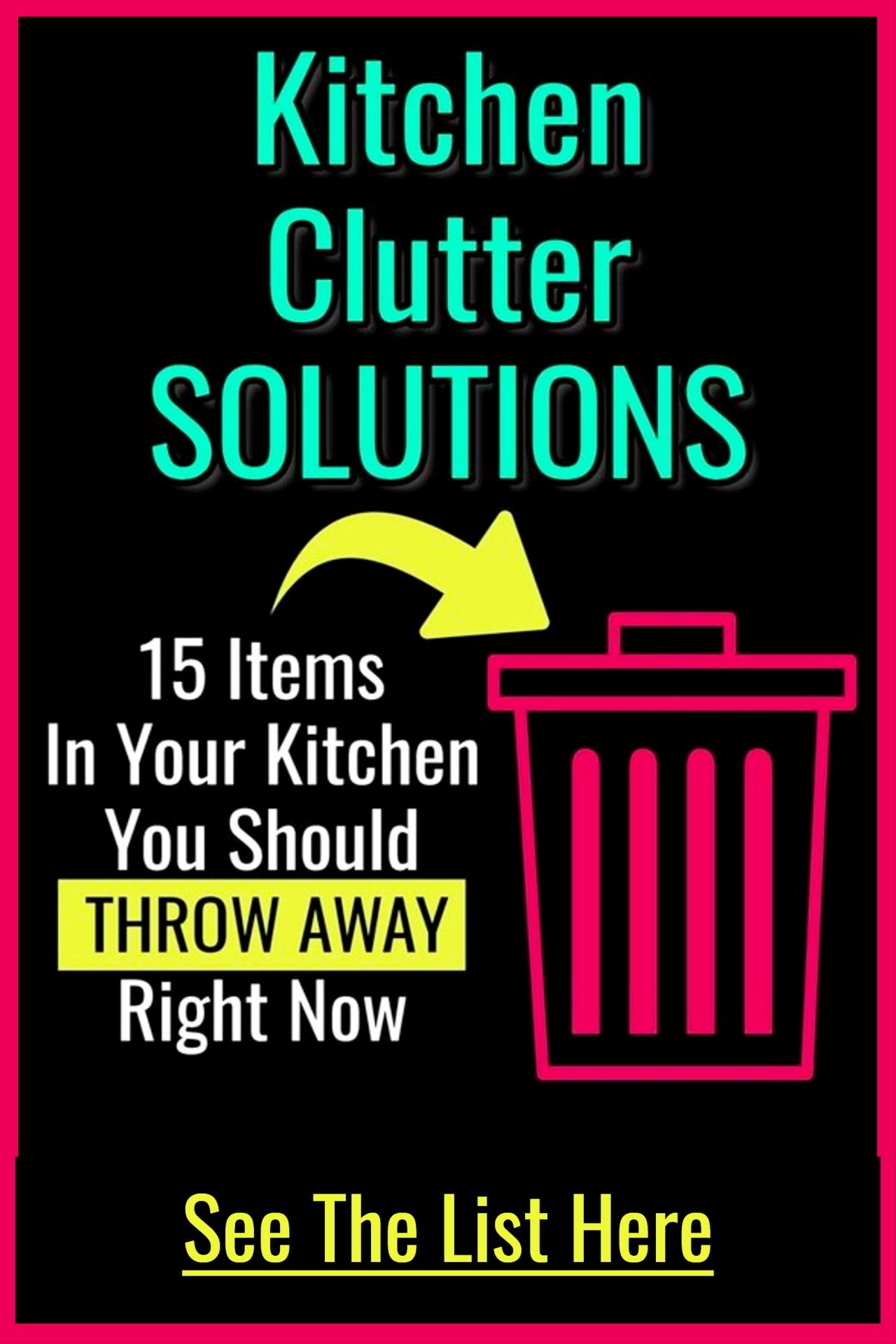 Kitchen organization on a budget to declutter and organize your kitchen the cheap and easy way - declutter kitchen countertops