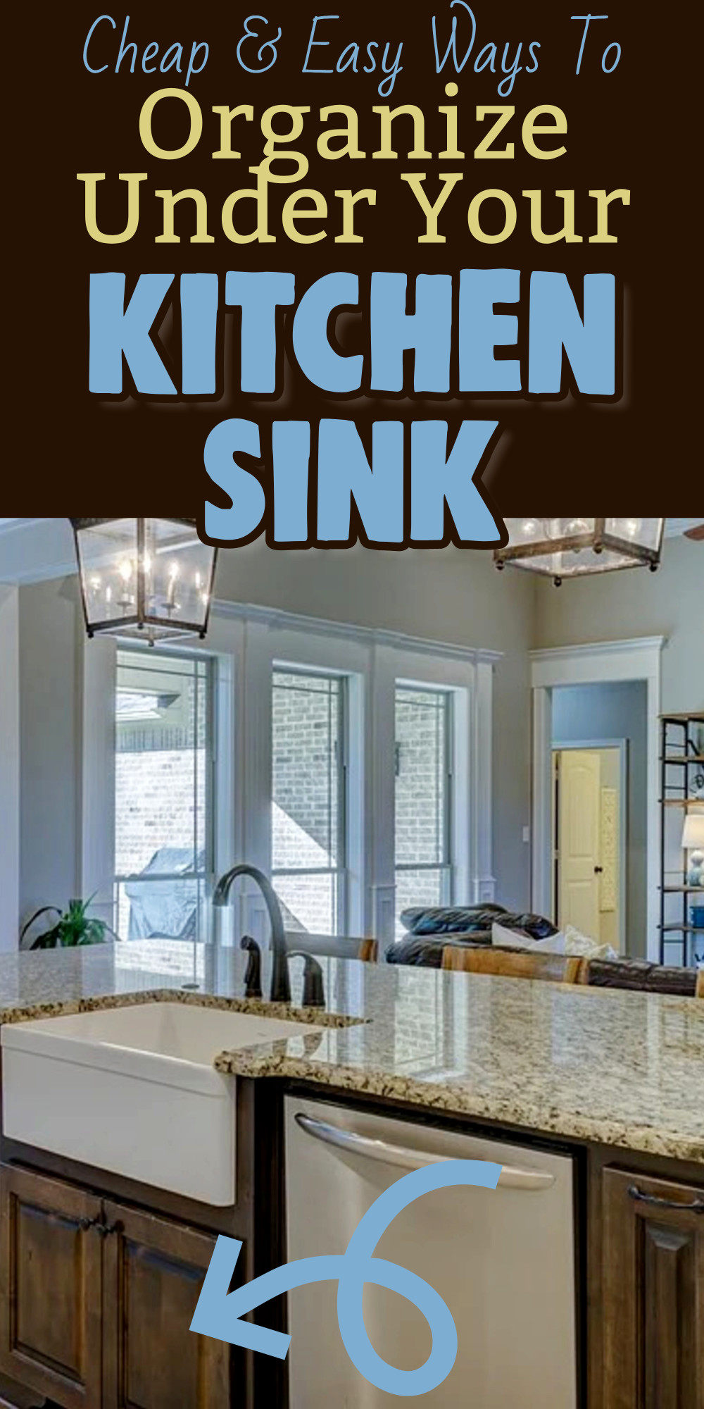 Under Kitchen Sink Storage Ideas - Cabinet Organization Tips For an Uncluttered Kitchen On a Budget