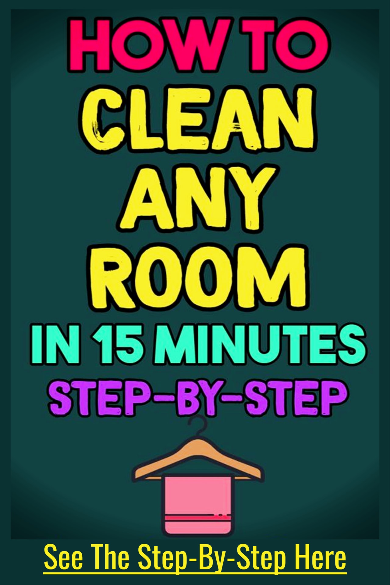 How to clean a cluttered house FAST - clean any room fast step by step and room by room to an uncluttered house on a budget - even if feeling overwhelmed