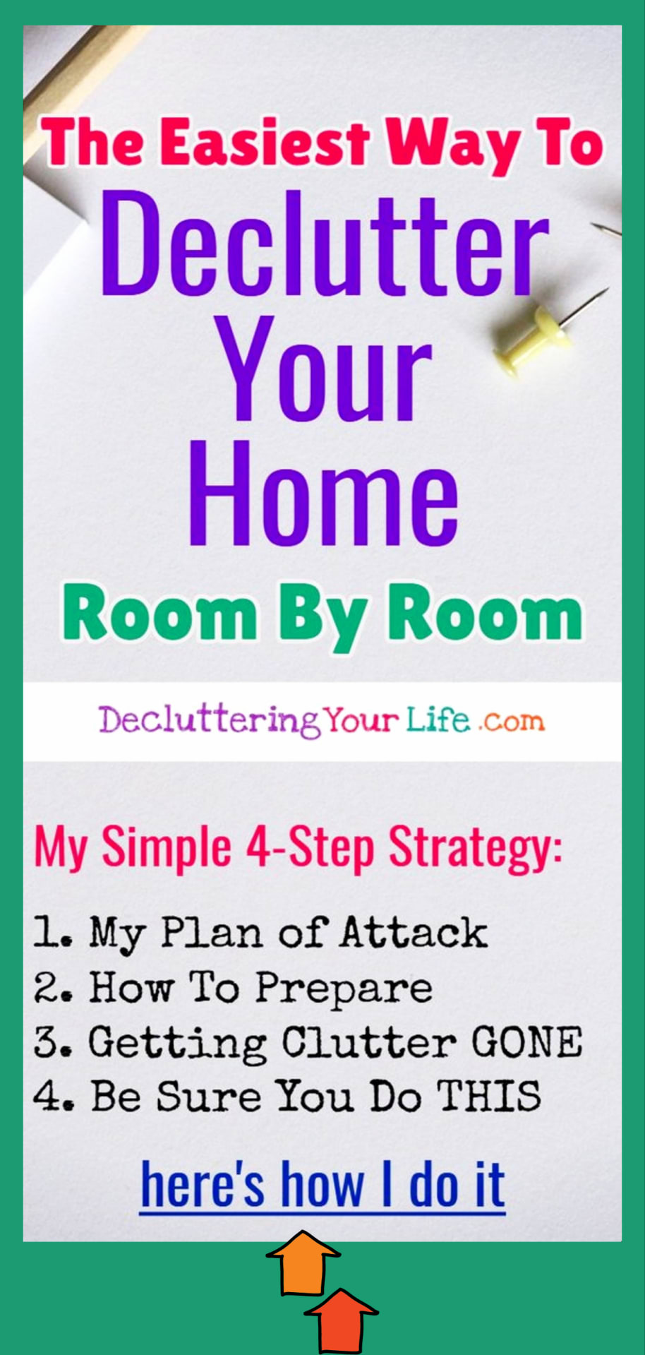Declutter your home tips and organizing ideas to declutter your home in 30 days or in a weekend - declutter room by room checklist and life changing decluttering tips to declutter and organize when feeling overwhelmed
