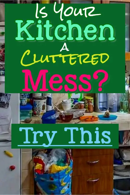 Cluttered house? Messy cluttered kitchen?  Try these kitchen decluttering ideas, cleaning hacks and cleaning checklists to declutter your kitchen FAST!  Don't know where to START organizing your cluttered kitchen?  Try these ideas for organizing clutter in your kitchen for clutter free countertops.  Uncluttering your kitchen without feeling overwhelmed has never been so easy with these home organization hacks for your kitchen from professional organizers.