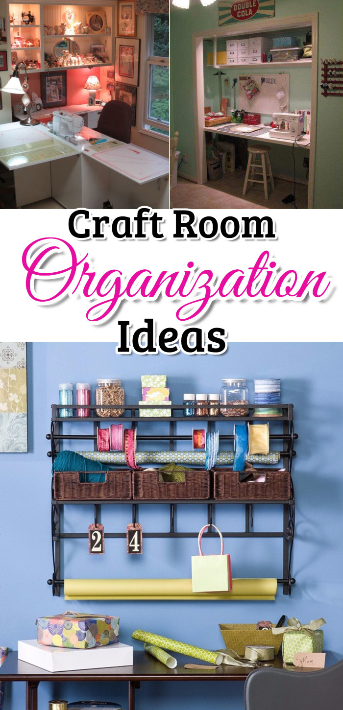 Craft Room Organization - Unexpected & Creative Ways to Organize Your ...