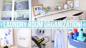 Small Laundry Room Organization Ideas