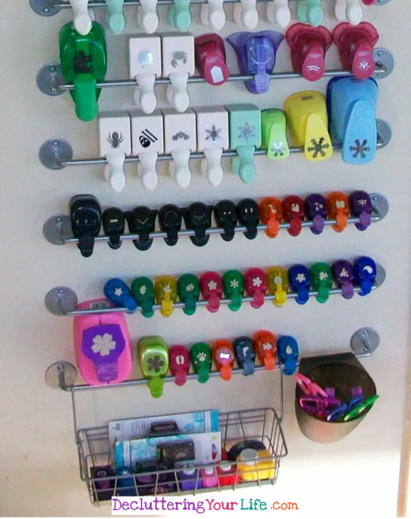 How To Organize Craft Supplies in a Small Space - Craft Room Organizing Ideas #gettingorganized #goals #organizationideasforthehome