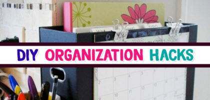 45 DIY Home Organization Hacks For Cheap Home Organizing