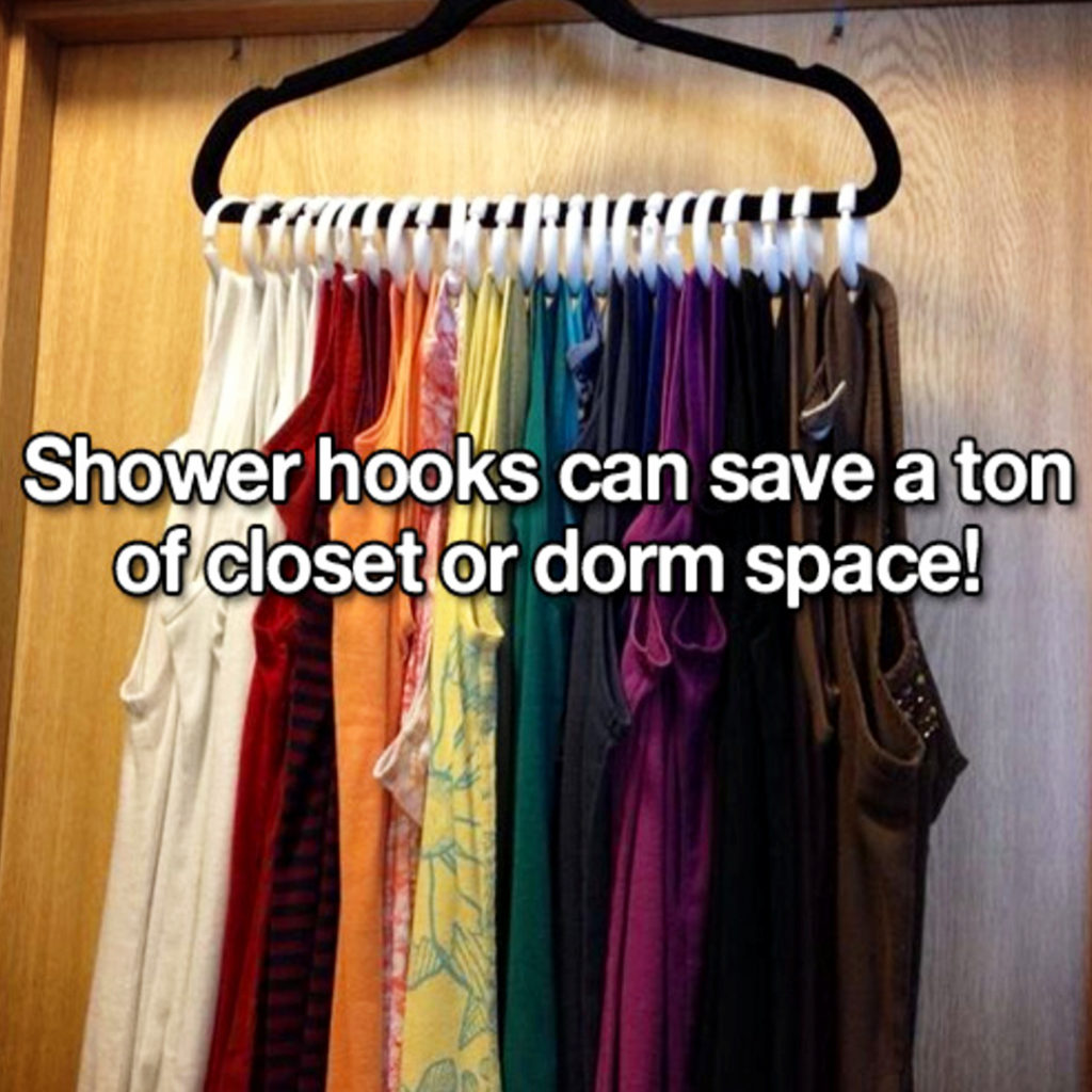 Dorm Room Organization Ideas - College Dorm Room Closet Organization Ideas, Tips, Hacks and Tricks that work!