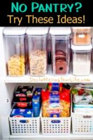 Pantry Alternatives-No Pantry Solutions for Small Kitchens ...