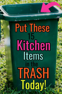 Cluttered Kitchen? 15 Kitchen Clutter Items To Throw Away NOW