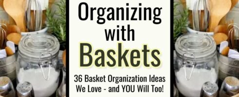 Organizing With Baskets-36 Basket Organization Ideas We Love