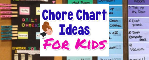 Chore Chart Ideas & Easy DIY Chore Board Ideas For Kids