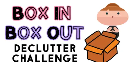 Decluttering Club-Get Rid Of It Challenge (Box In/Box Out)