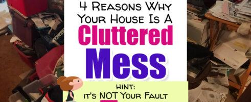 Overwhelmed By Clutter?  Here’s 4 Reasons WHY Your House Is a Cluttered Mess