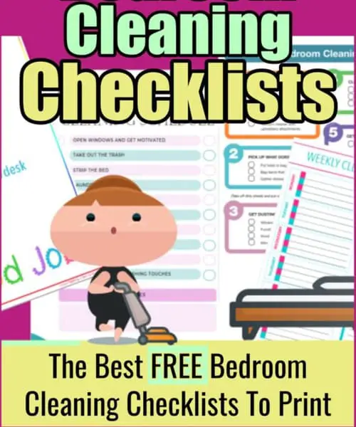 declutter bedroom checklist and Free cleaning checklists, printables, PDFs and templates for cleaning your bedroom
