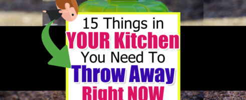 Cluttered Kitchen? 15 Kitchen Clutter Items To Throw Away NOW