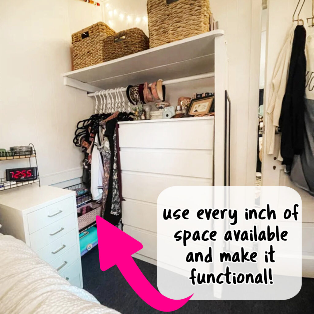 storage ideas for small apartments - use every inch of storage space available and make it functional