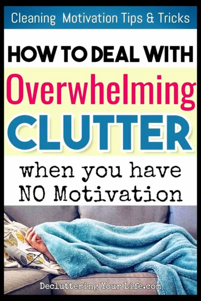 Decluttering Tips and Tricks To Get Motivated To Clean When Depressed - Room Cleaning Motivation