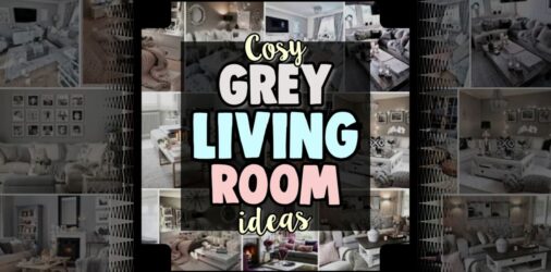 Cosy Grey Living Room Ideas For a Warm Cozy Small Space  - warm and cozy grey living rooms in simple, modern or contemporary decorating style...